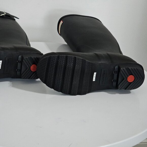NIB Women's Hunter Original Tall Rain Boots in black, Size 7 - Picture 13 of 16